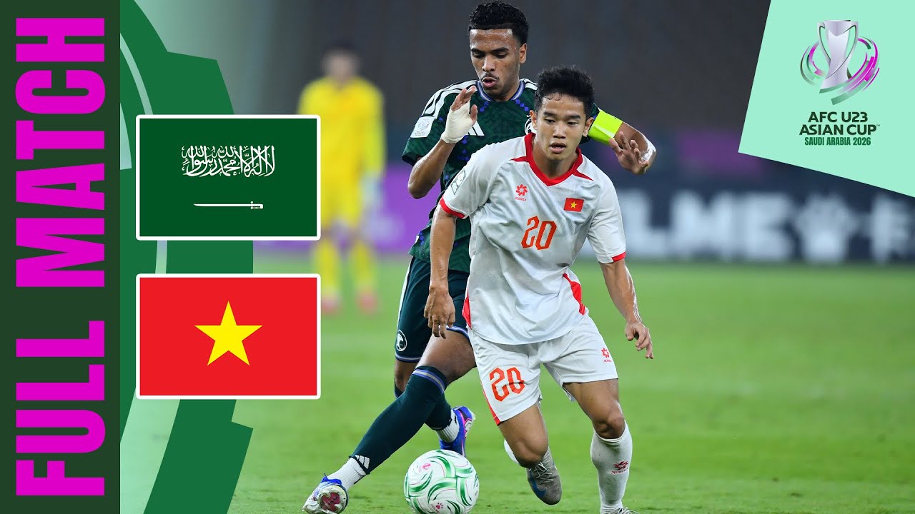 Saudi Arabia vs Vietnam | Full Match | AFC U23 Asian Cup™ 2026 – Group Stage