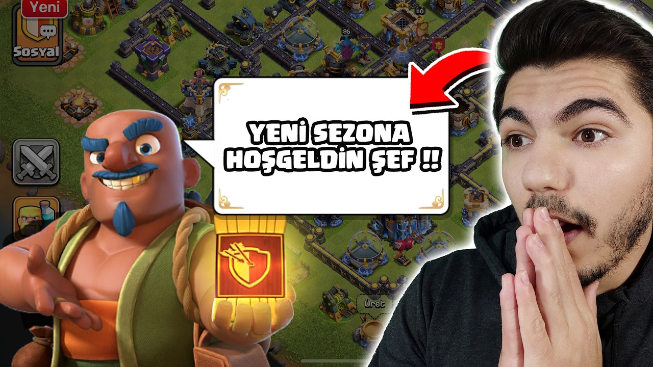 YENİ CLASH OF CARDS SEZONU BAŞLADI !! - Clash Of Clans