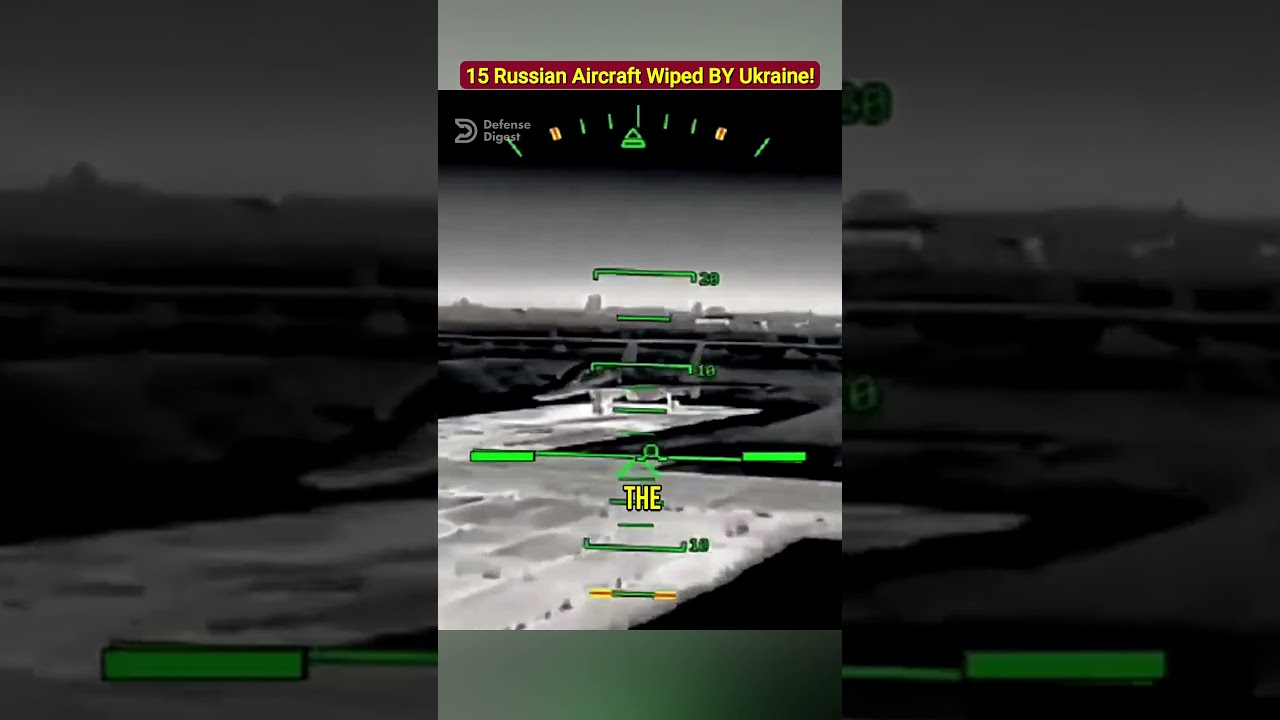 Ukraine Destroys $1B Russian Jets in 2025 Drone Strikes!