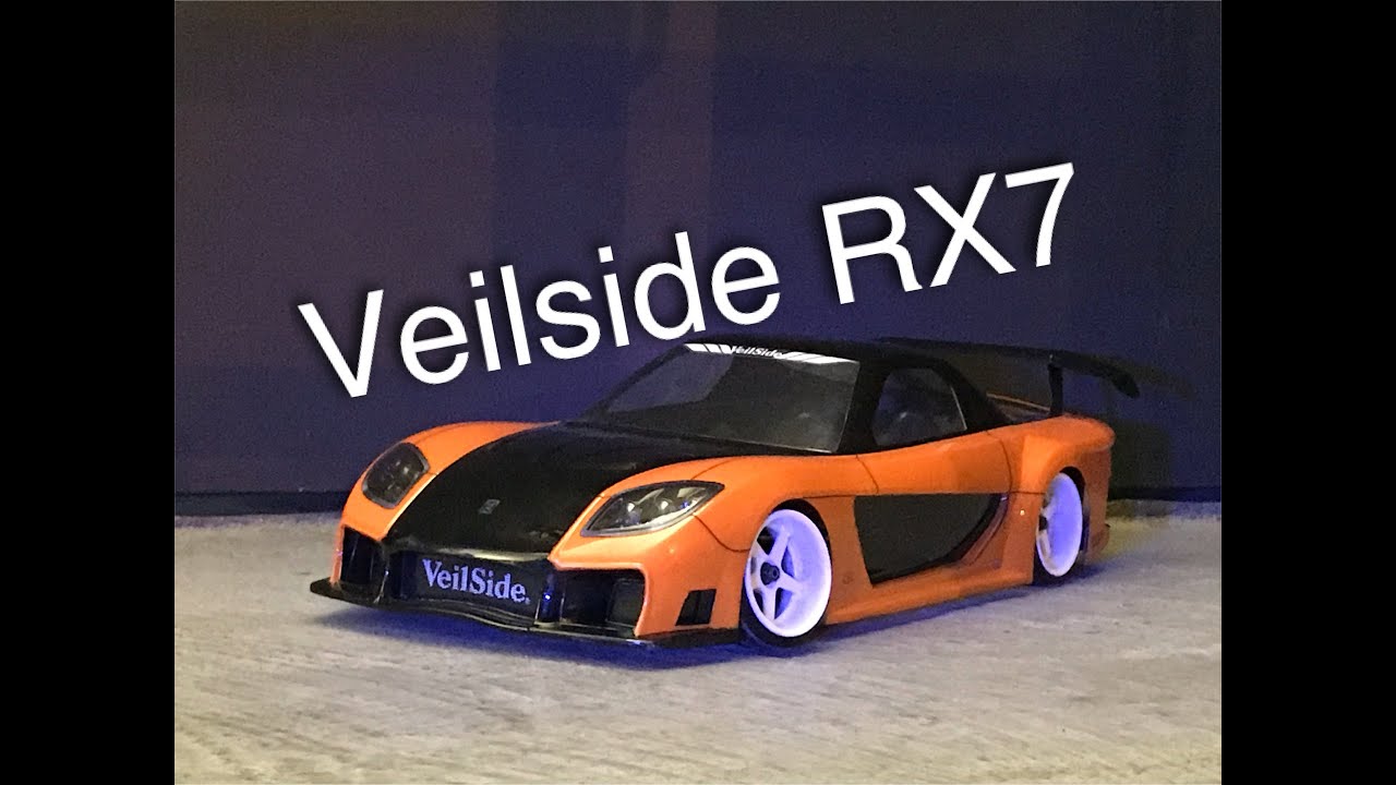 [1/10 RC Body Build] Veilside RX7 FD
