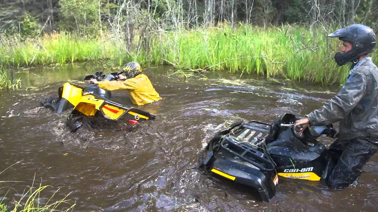 2012 1000XT Outlander Modded Canam DEEP Hole