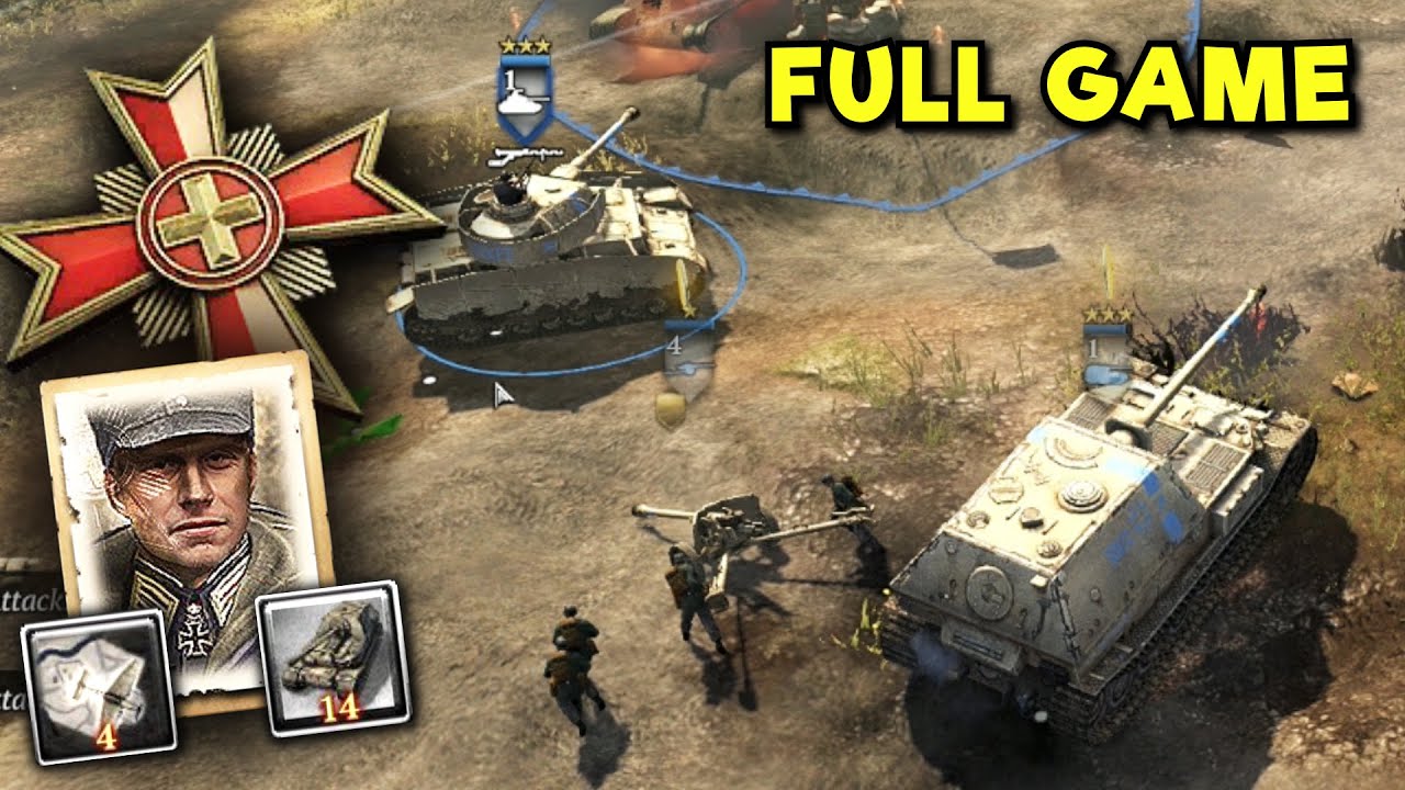115K DAMAGE!!! vs Greyshot117 + [4v4 Red Ball Express] [OST Fortified Armor] &mdash; Company of Heroes 2