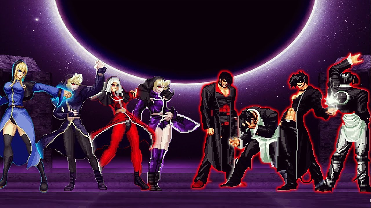 [KOF Mugen] Iori Yagami Team Vs Schlussel-Pre Team