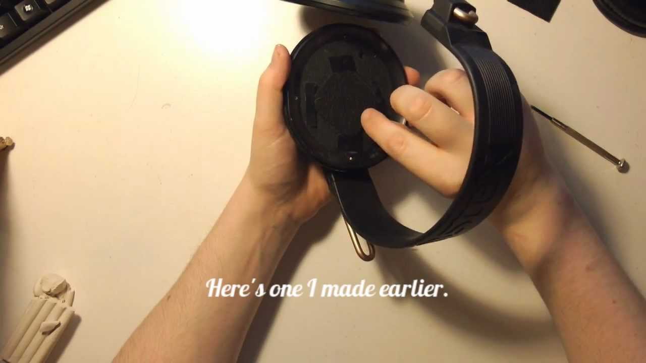 Fostex T50RP modding demonstration