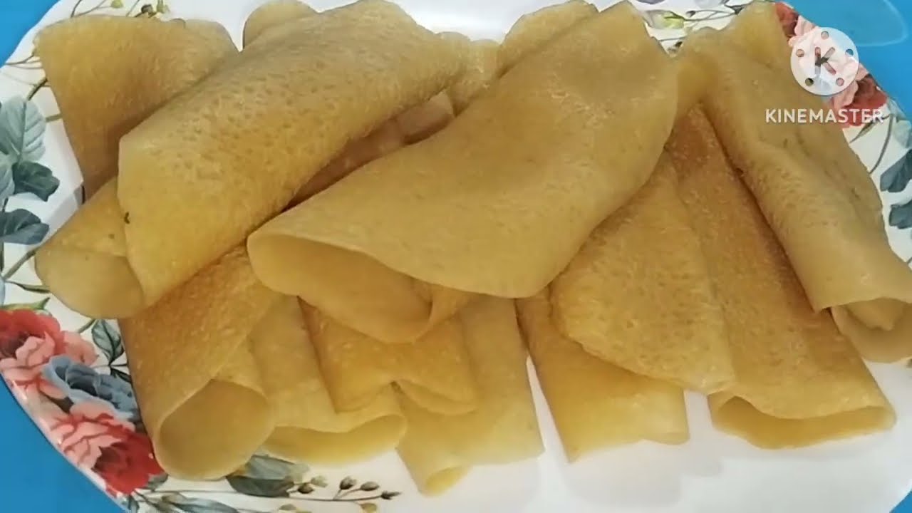সহজ পাটিসাপটা রেসিপি যা প্যানে আটকেও যাবে না ভাঁজ করলে ভাঙবে ও না | Patishapta Recipe \ pitha Recipe