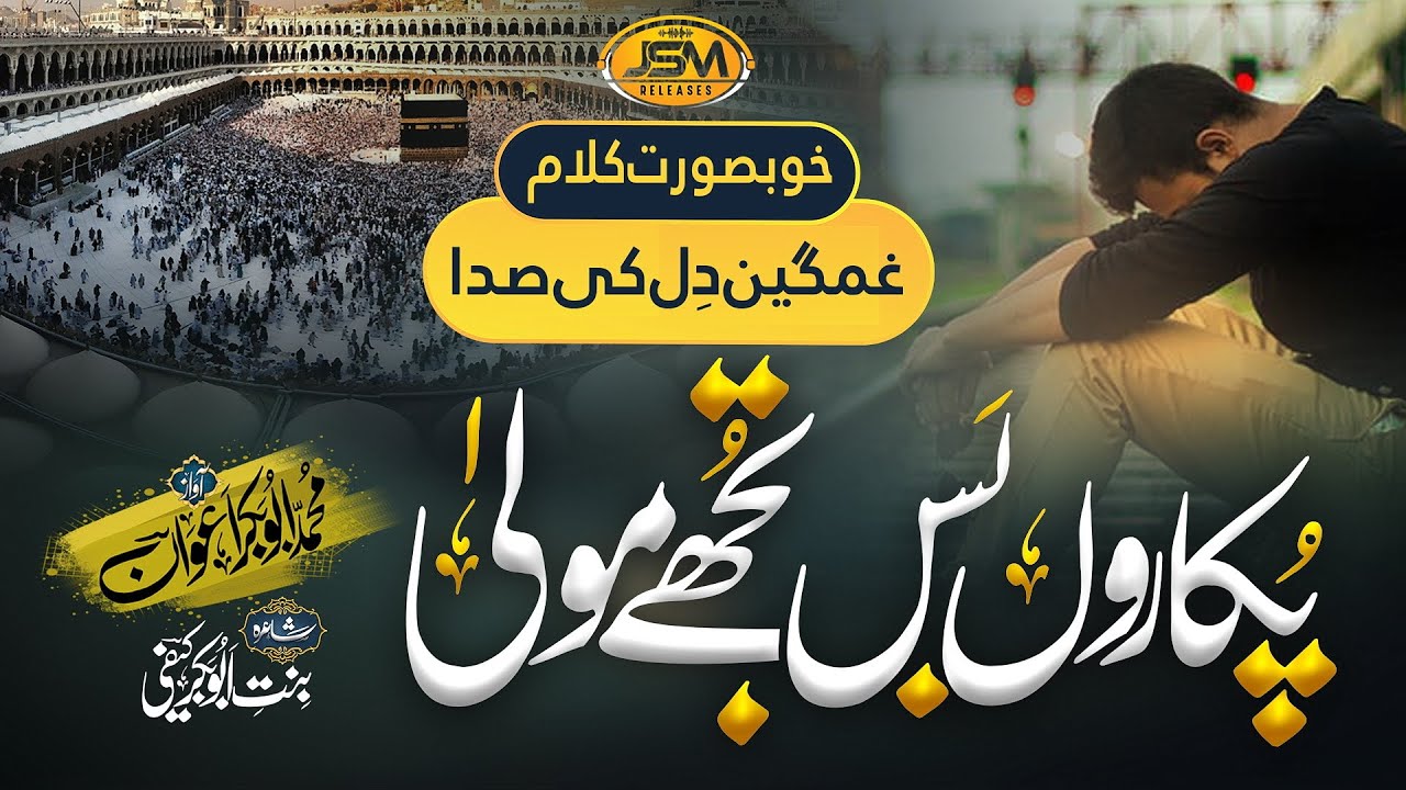 Heart Touching Emotional Kalam -  Pukaroo Bas Tuje Mola-Abubakar Aawan - Naseed club- JSM-New Naat