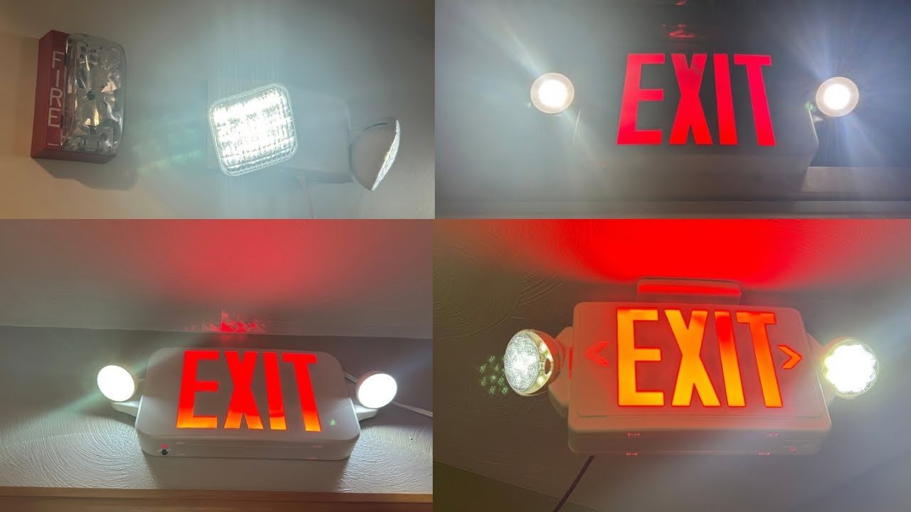 Exit sign/Emergency light testing
