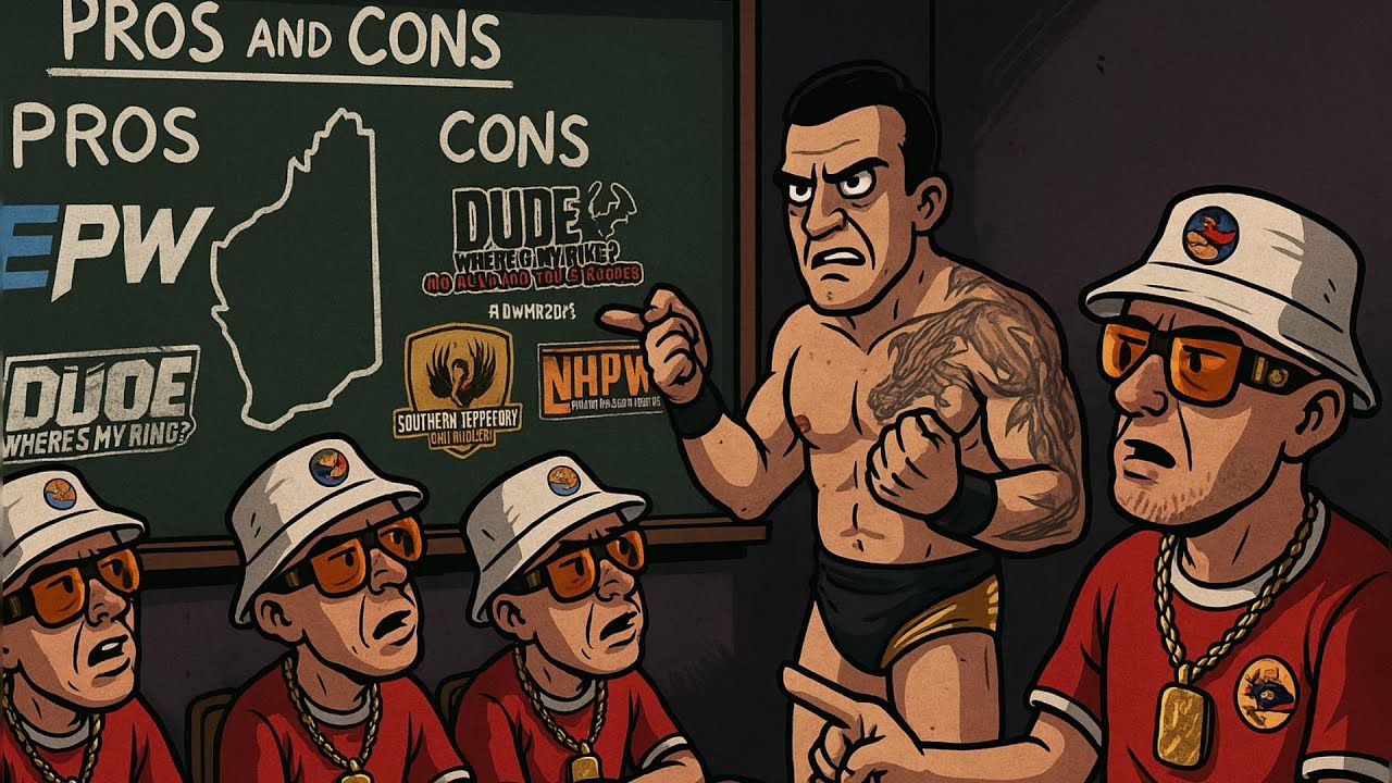 Pro Wrestling WA: The Brutal Truth - Pros, Cons & Chaos Behind the Scenes, Don says no Deathmatches!
