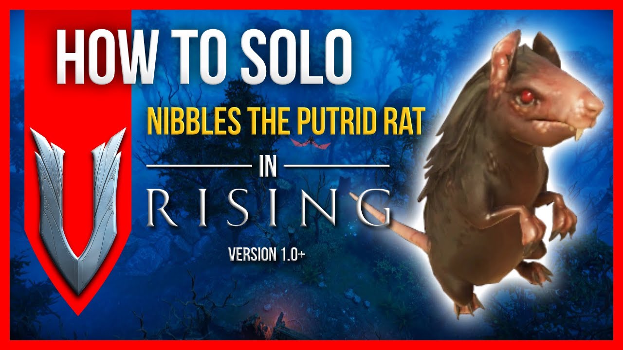 V Rising Solo Boss Guide - Nibbles the Putrid Rat