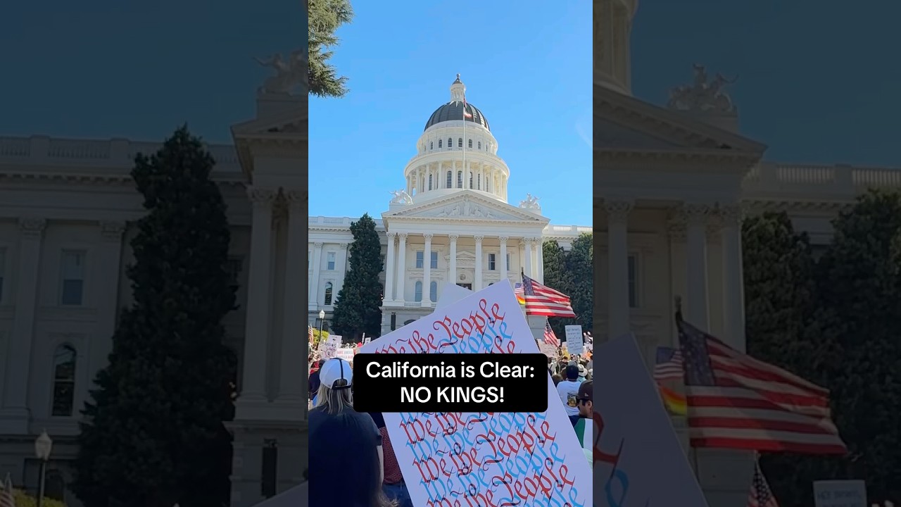 #California is Clear: #NoKings  #shorts #protest #trump
