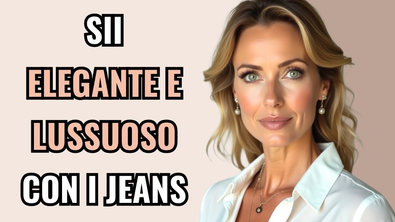 Come apparire ELEGANTE e COSTOSO con i JEANS