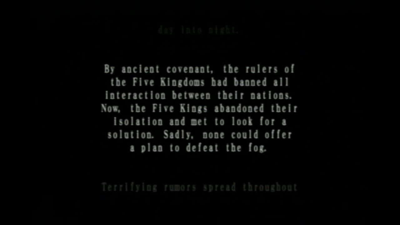 Alanjeh Castle: first cutscene