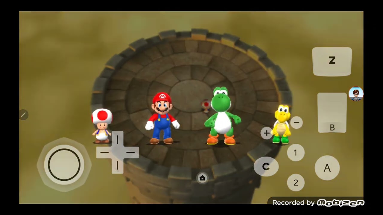 Играю в Mario Party 9 на андроид