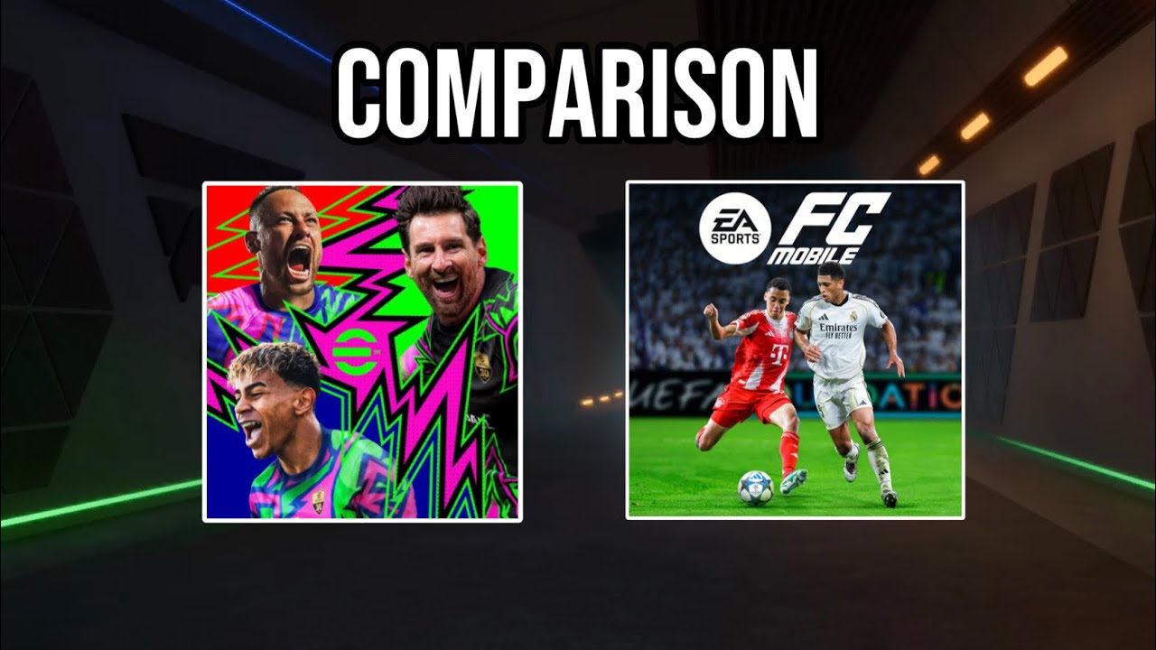 FC Mobile 26 vs eFootball 2026 COMPARISON…