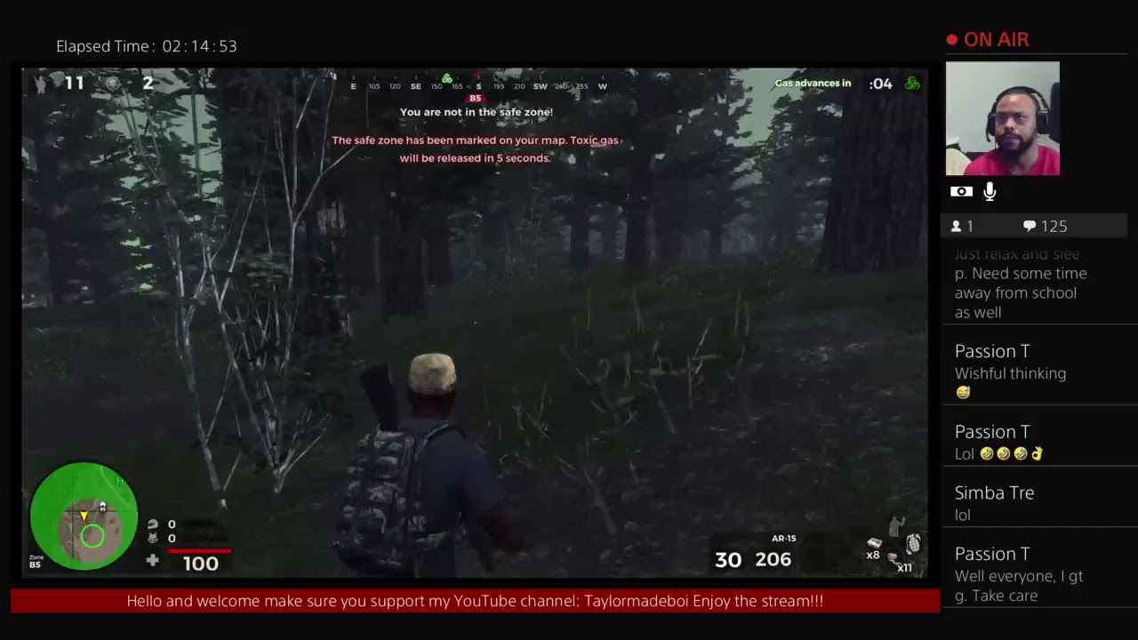 Taylormadeboi Gaming: From The Eyes On A Noob H1Z1 Solo