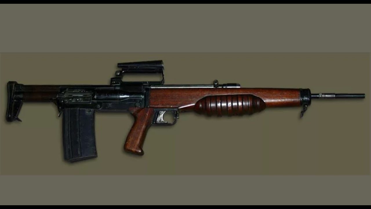Английская штурмовая винтовка (автомат) Enfield ЕM-2