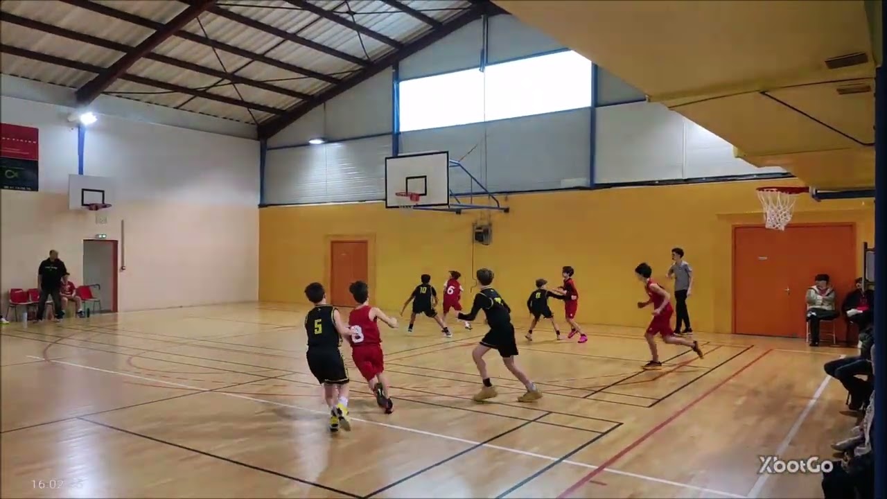REVEIL SAINT SORNIN-1  VS  SAUJON BASKET CLUB-1 3ème Quart temps 12 - 14