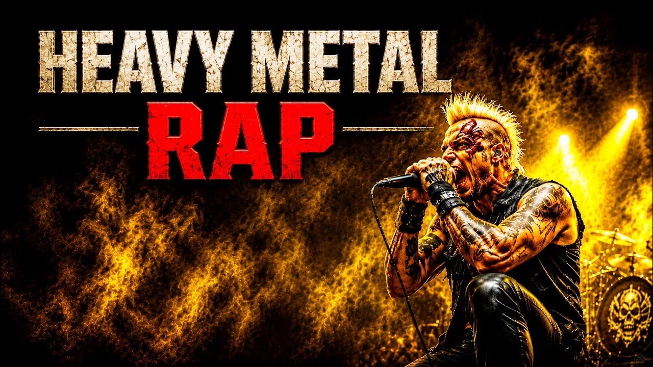 #42🔥 Metal Rap Mix 2026 | Aggressive Rock Rap Anthems metal rap l rock rap hardcore rap #MetalRap 