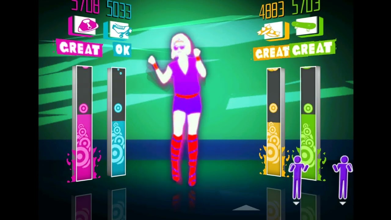 Heart of glass - Blonde. JUST DANCE 1 FOUR PLAYERS