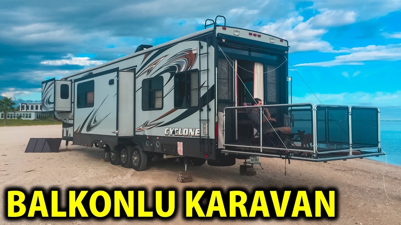 BALKONLU KARAVAN TANITIMI | Muhteşem Amerikan Karavanı