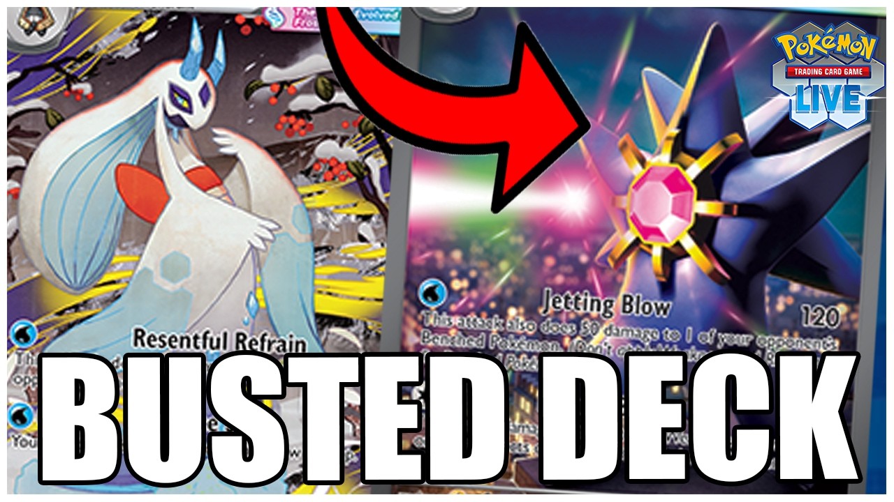 MEGA STARMIE EX may just be BUSTED | Pokemon TCG Live Deck & Gameplay
