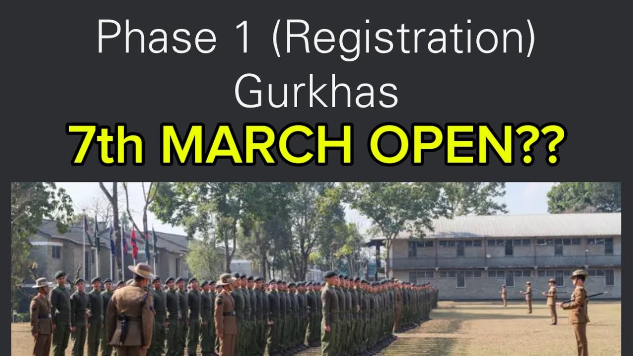 Only follow the official website ||#britishgurkhaarmy #singaporepolice #onlineregistrationintake2027