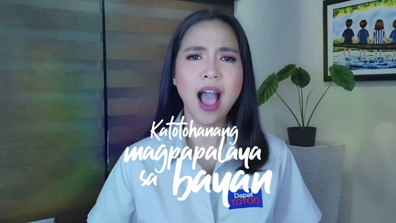 Katotohanan ang magpapalaya sa bayan!