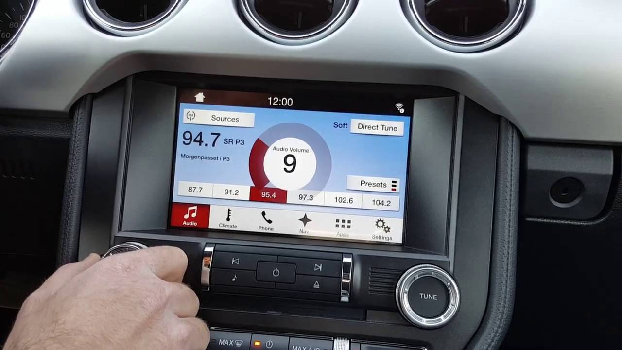 Mustang 2015-2016 Sync 3 Android Module Navigation