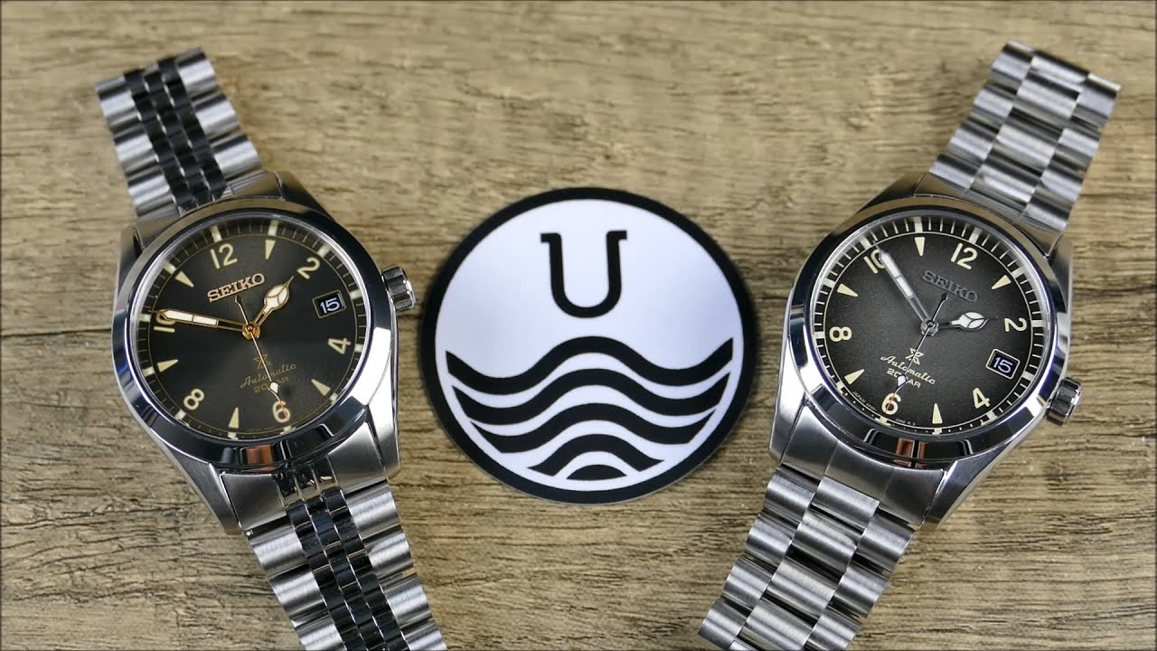 On the Wrist, from off the Cuff: Uncle Straps – Seiko Alpinist Jubilee & President Bracelet Comparo