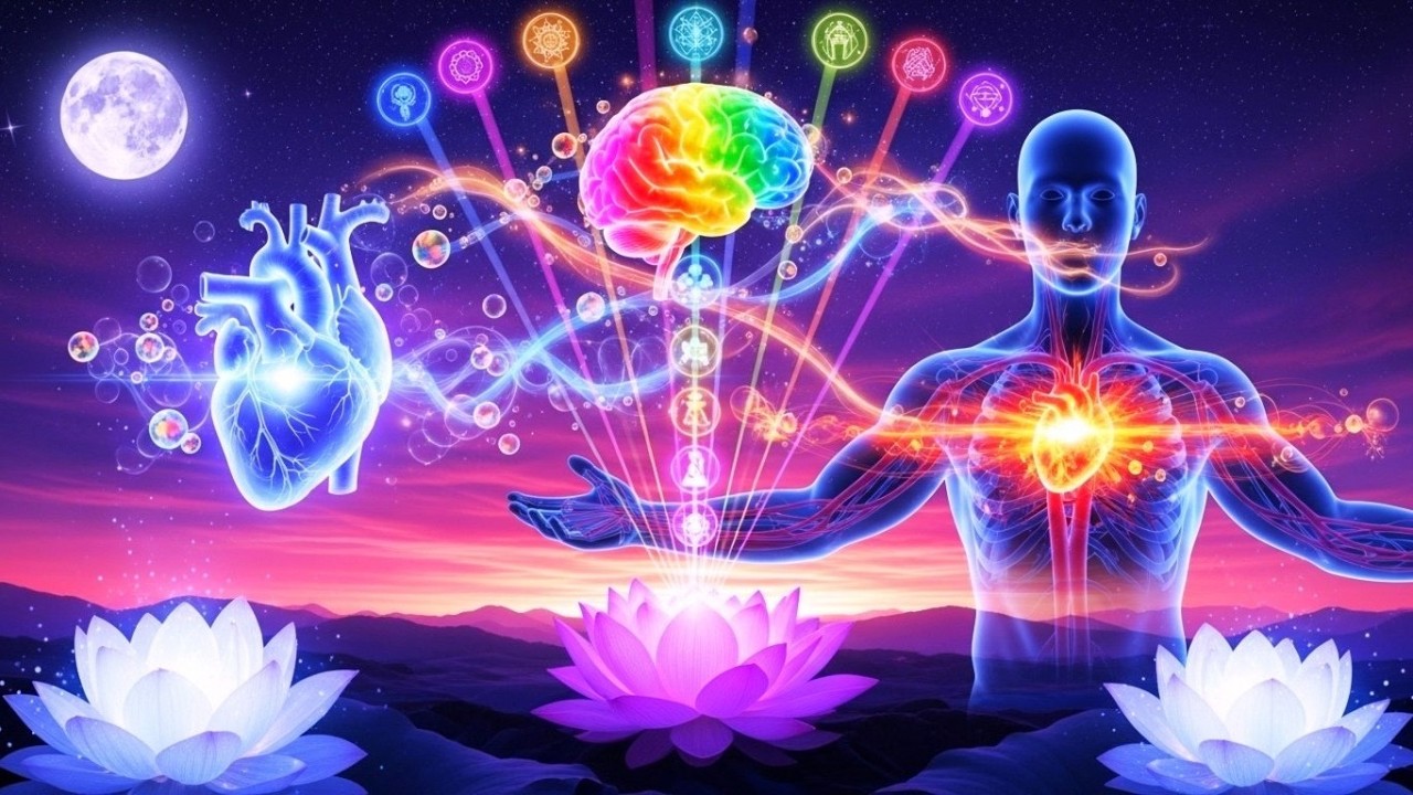 528Hz + 741Hz + 963Hz | Deep Healing Frequencies – Awaken Spirit & Heal Emotional Blockages