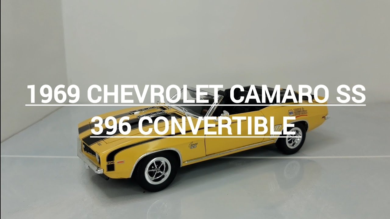 1969 Chevrolet Camaro SS 396. модель 1/24. Crown Premiums
