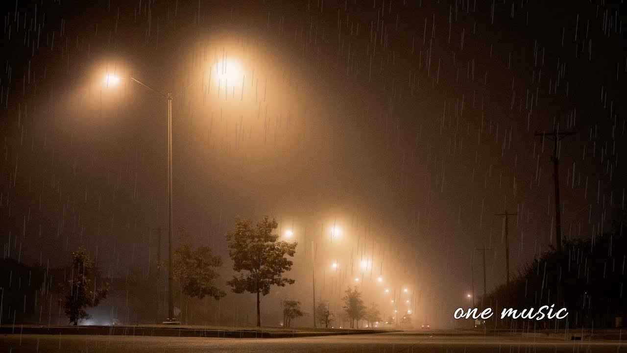 ⛆ [비ASMR] 수면 음악 ⛆ 그리운 빗소리, 잔잔한 위로의 피아노..