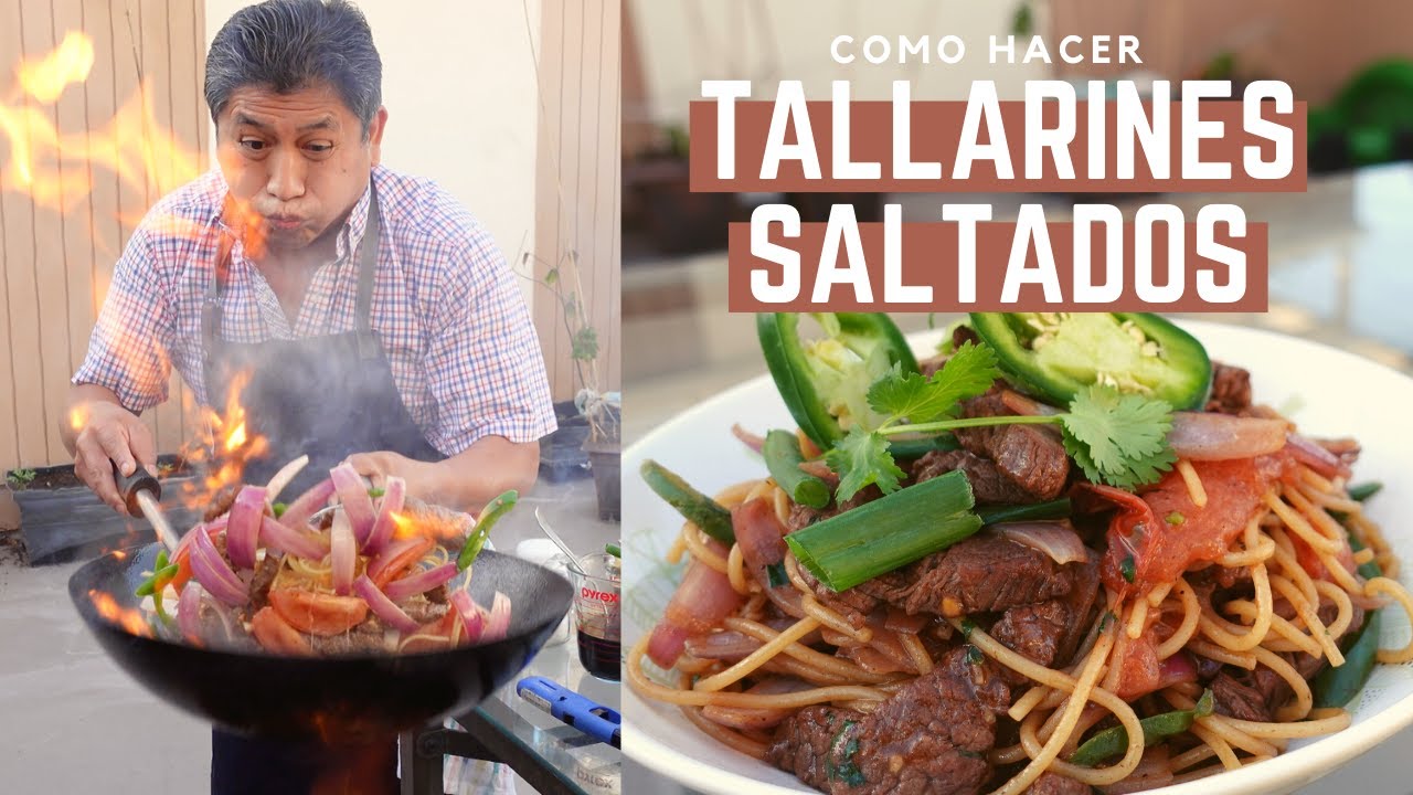 TALLARINES SALTADOS DE LA COCINA DE VICTORIANO