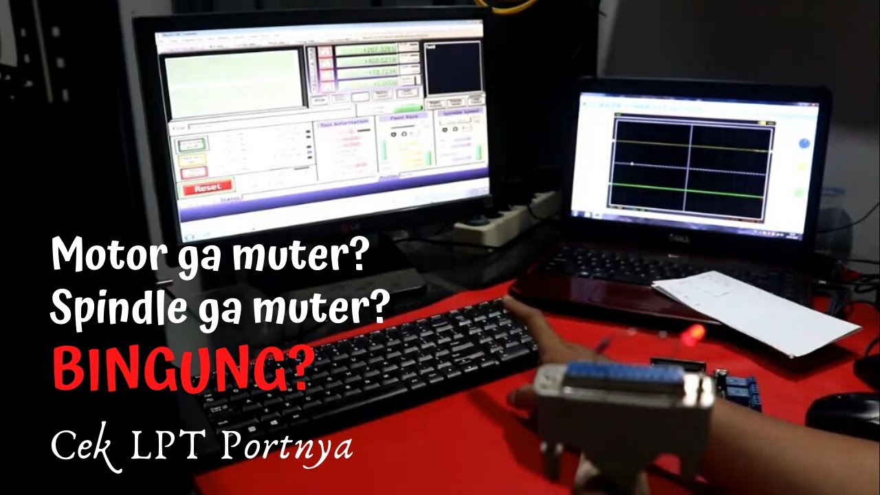 TEST PORT LPT UNTUK CNC MACH3