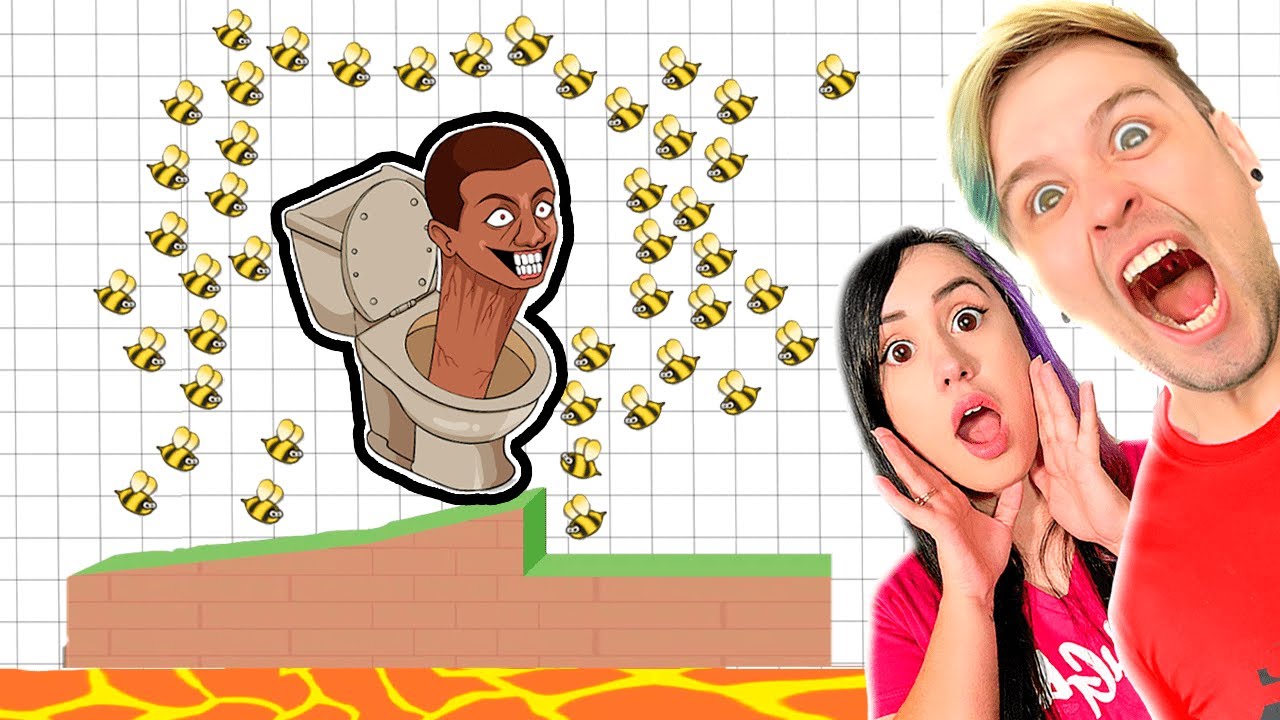 SALVE o SKIBIDI TOILET das ABELHAS do MAL no SAVE MY SKIBIDI TOILET! Save My Skibidi Toilet