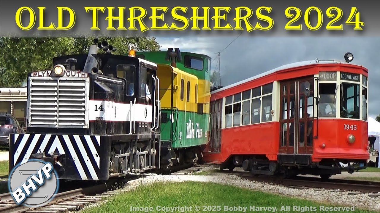 The Trains at Old Threshers, 2024 - Mount Pleasant, IA