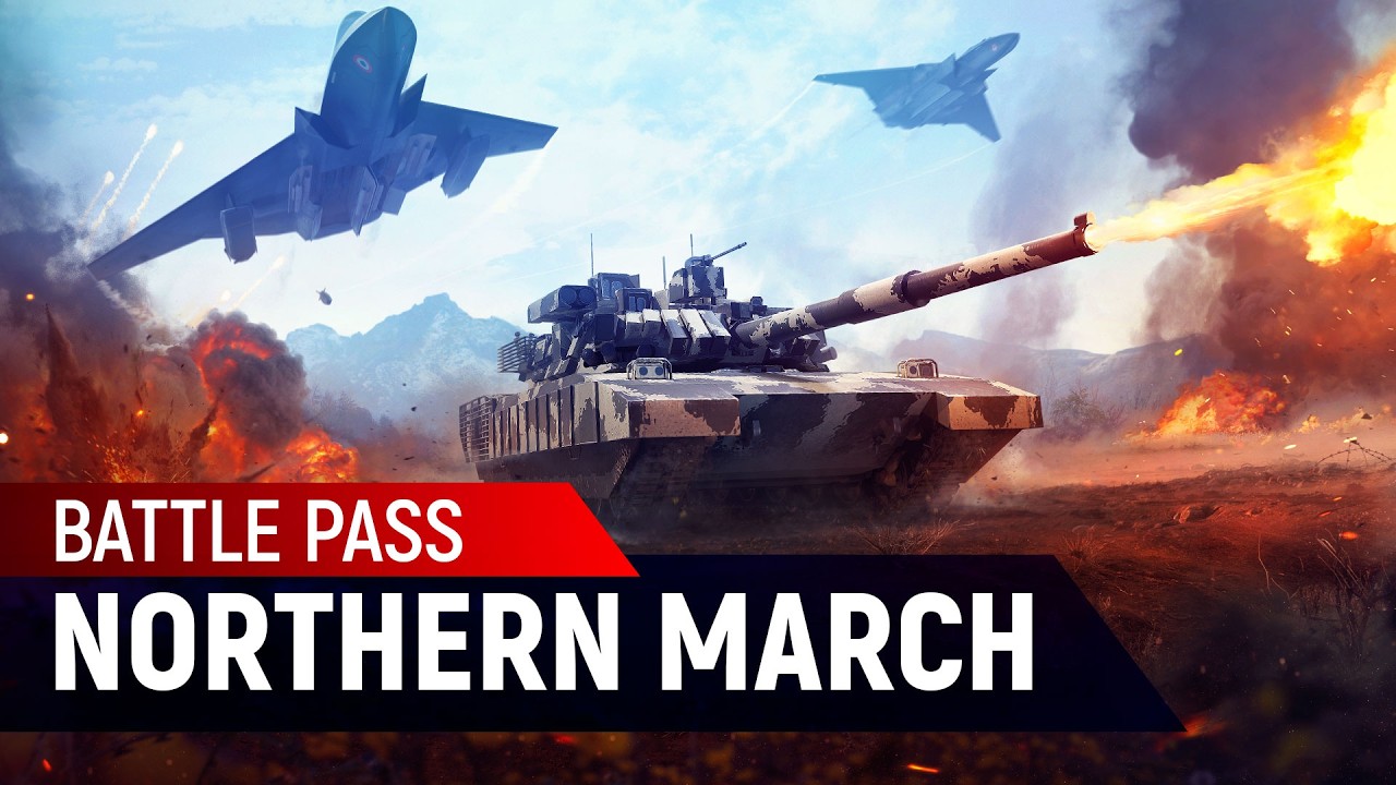 Боевой пропуск &laquo;Северный марш&raquo; | MWT: Tank Battles