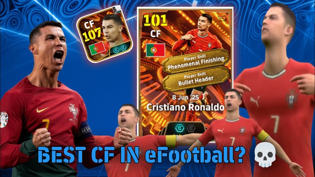 BIG TIME RONALDO IS ILLEGAL! IN eFootball ☠️ 🐐