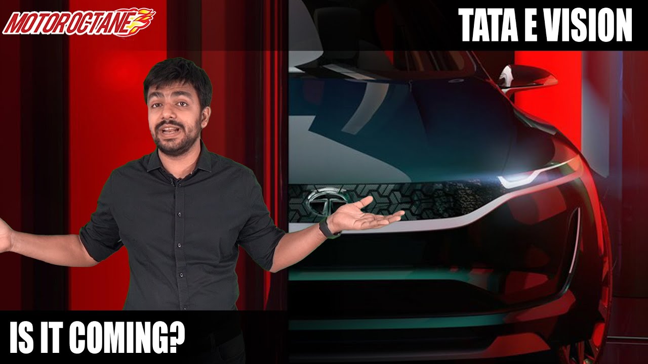 Tata E-Vision - 1000km Range Electric Sedan? What is it?