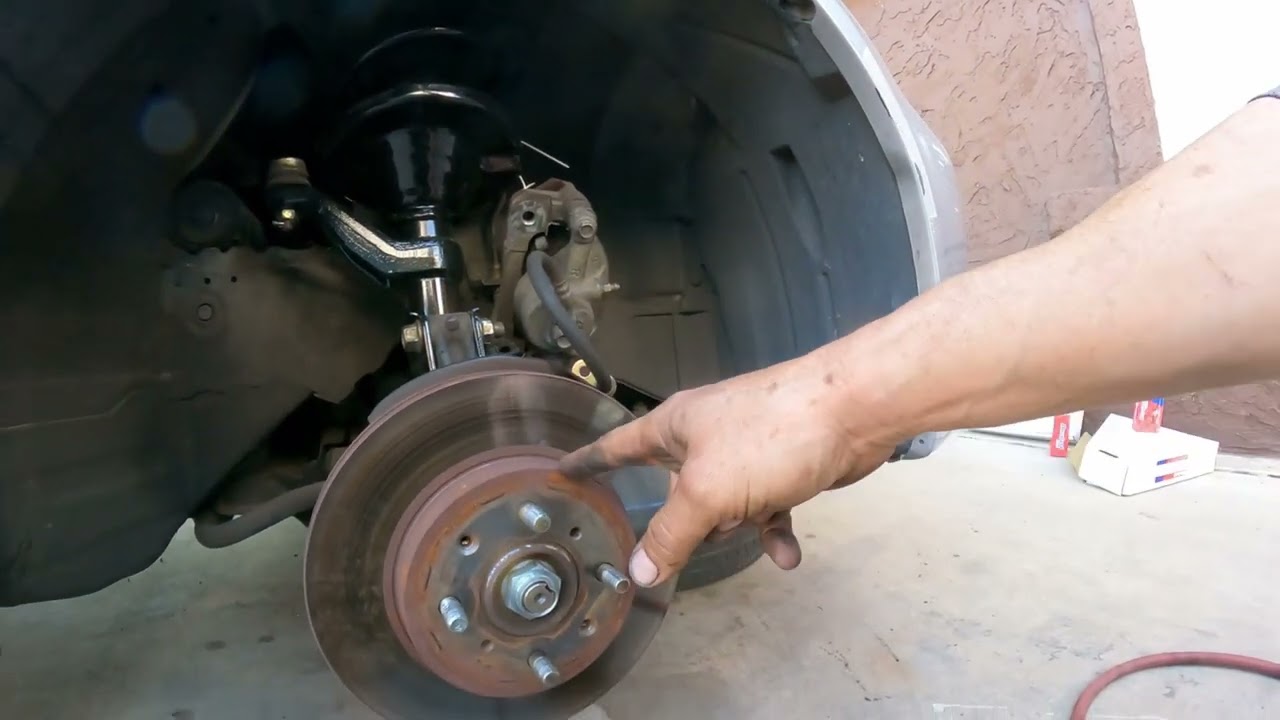 2002 Honda Civic Steering Knuckle and Lower Control Arm Removal