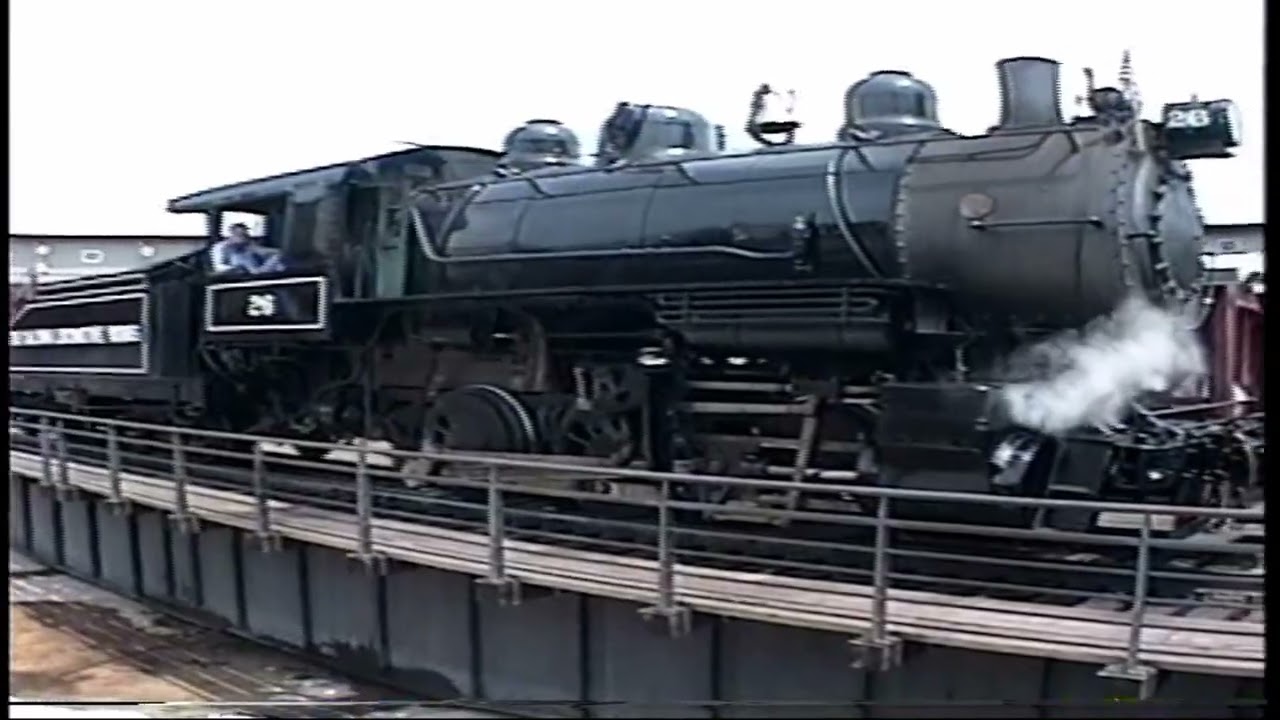Steamtown back in 1995 - Steamtown National Historic Site LIVE STEAM - Scranton PA  #trainspotting