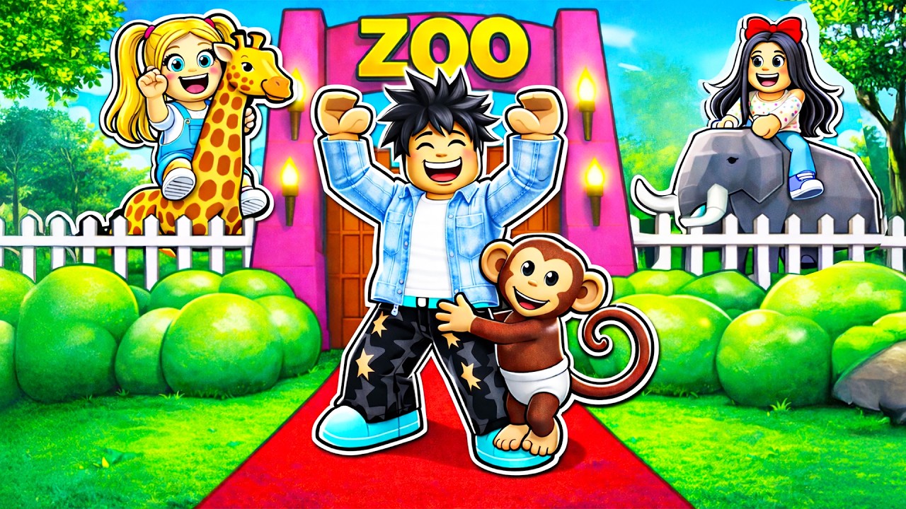 ZOO In ROBLOX Se DESCHIDE!!! Haide SI TU!