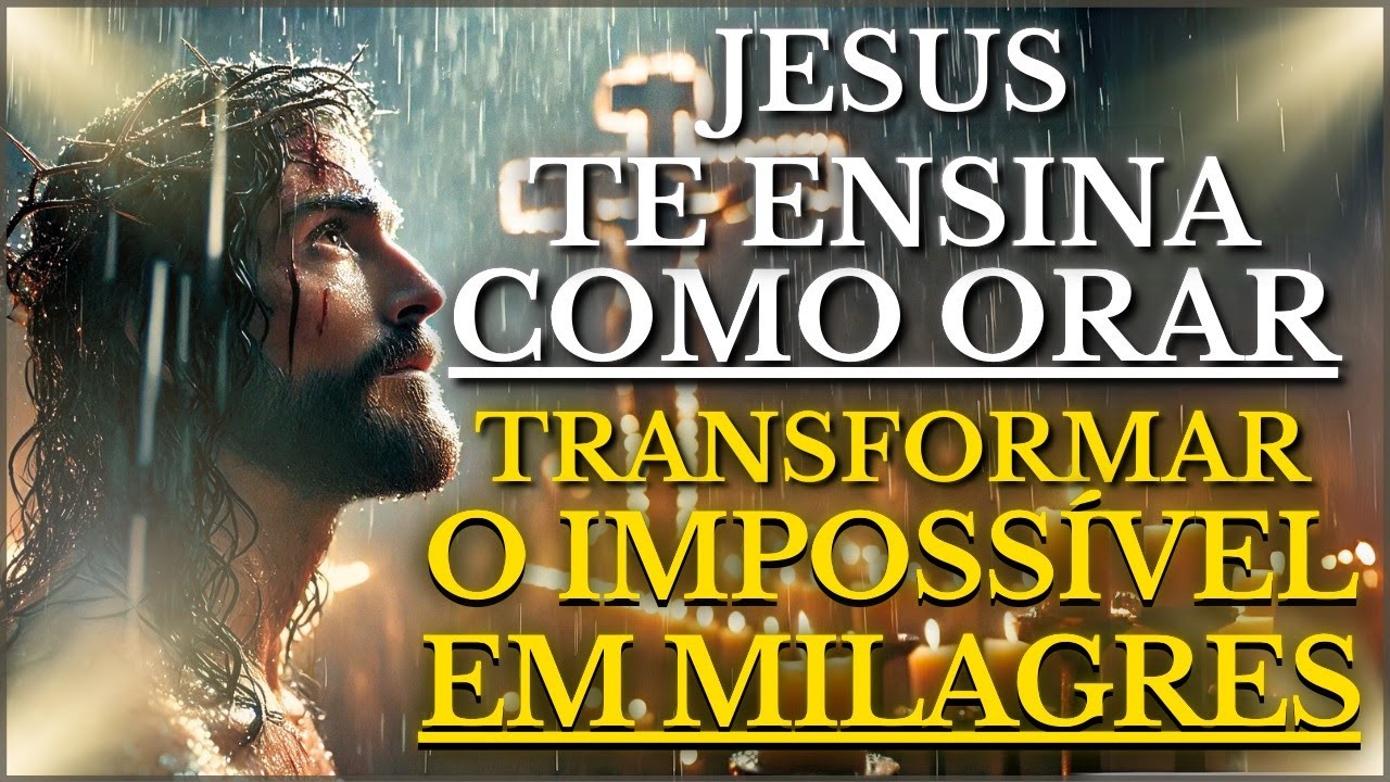 DEUS TE DIZ HOJE: ASSIM VOCÊ DEVE ORAR PARA TRANSFORMAR O IMPOSSÍVEL EM MILAGRES