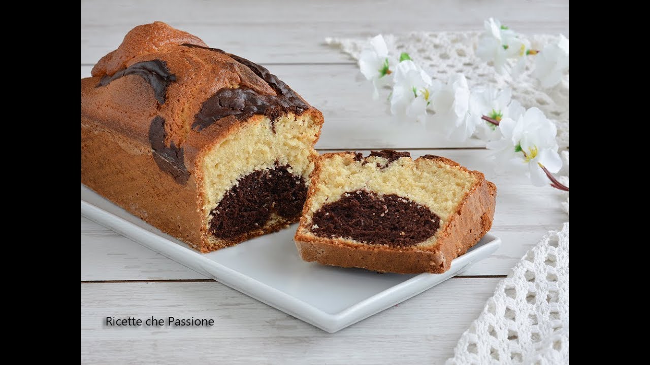 Plumcake panna e cioccolato - Sofficissimo - Ricette che Passione
