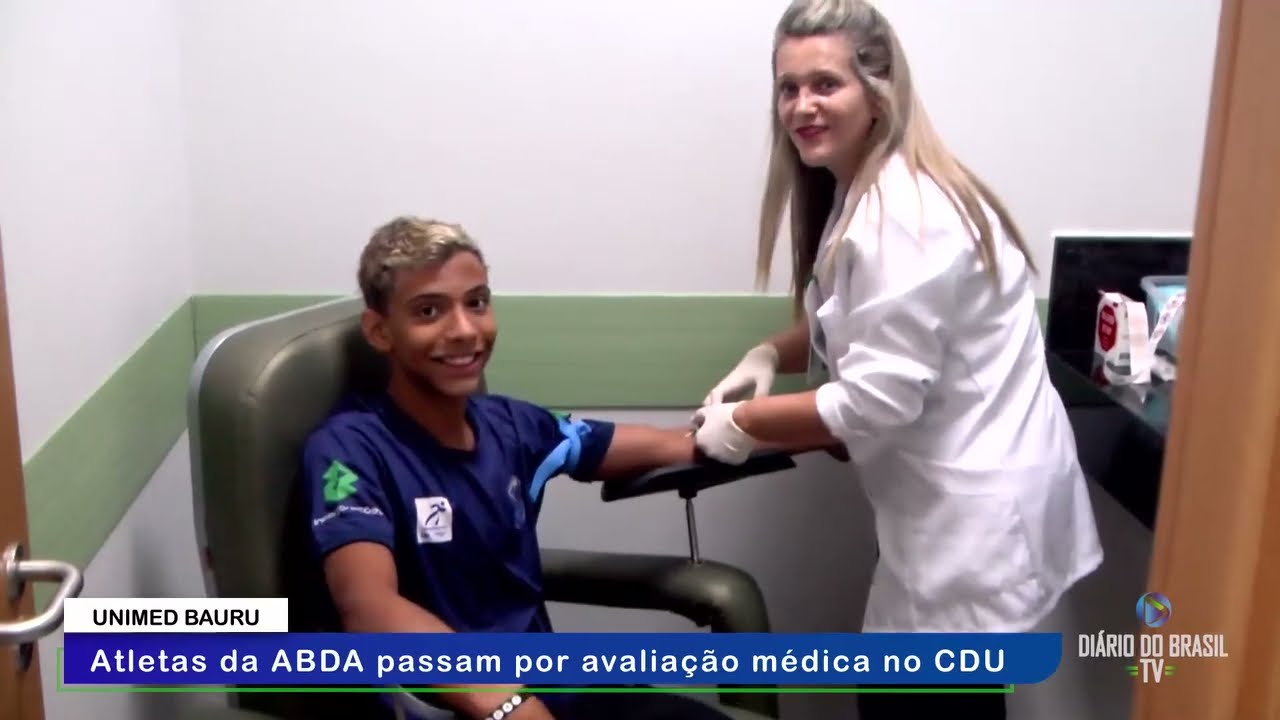 Atletas de natação da ABDA passam por avaliação médica no CDU - TV Preve Diário do Brasil-06/03/2026