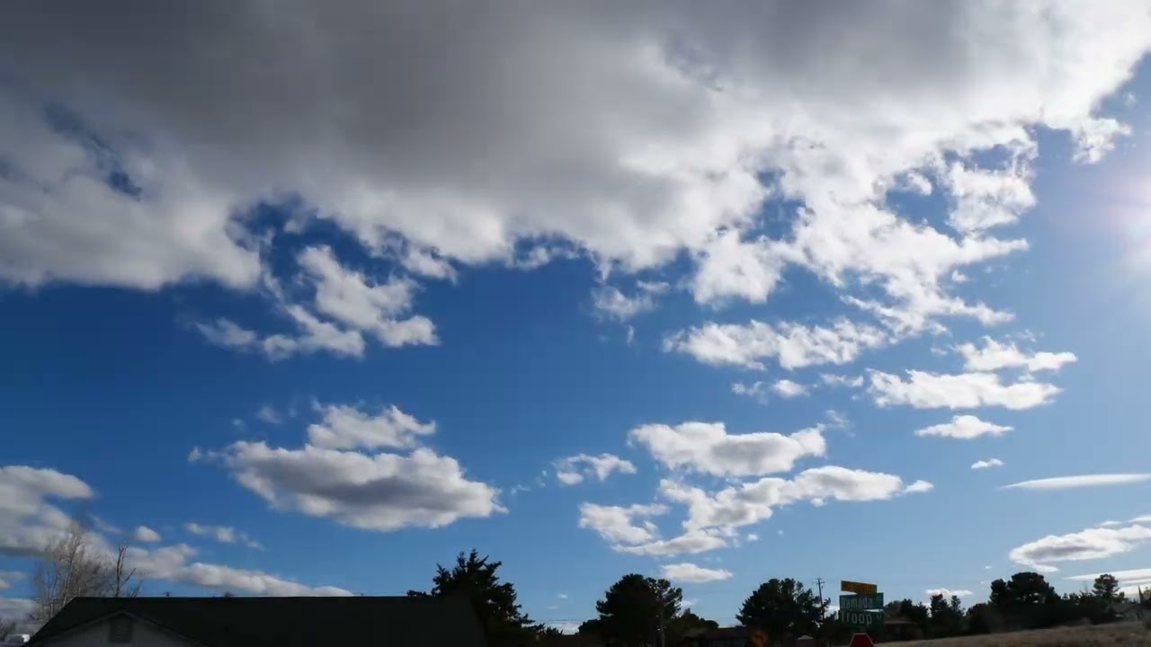 Prescott Valley, AZ Clouds Timelapse 2
