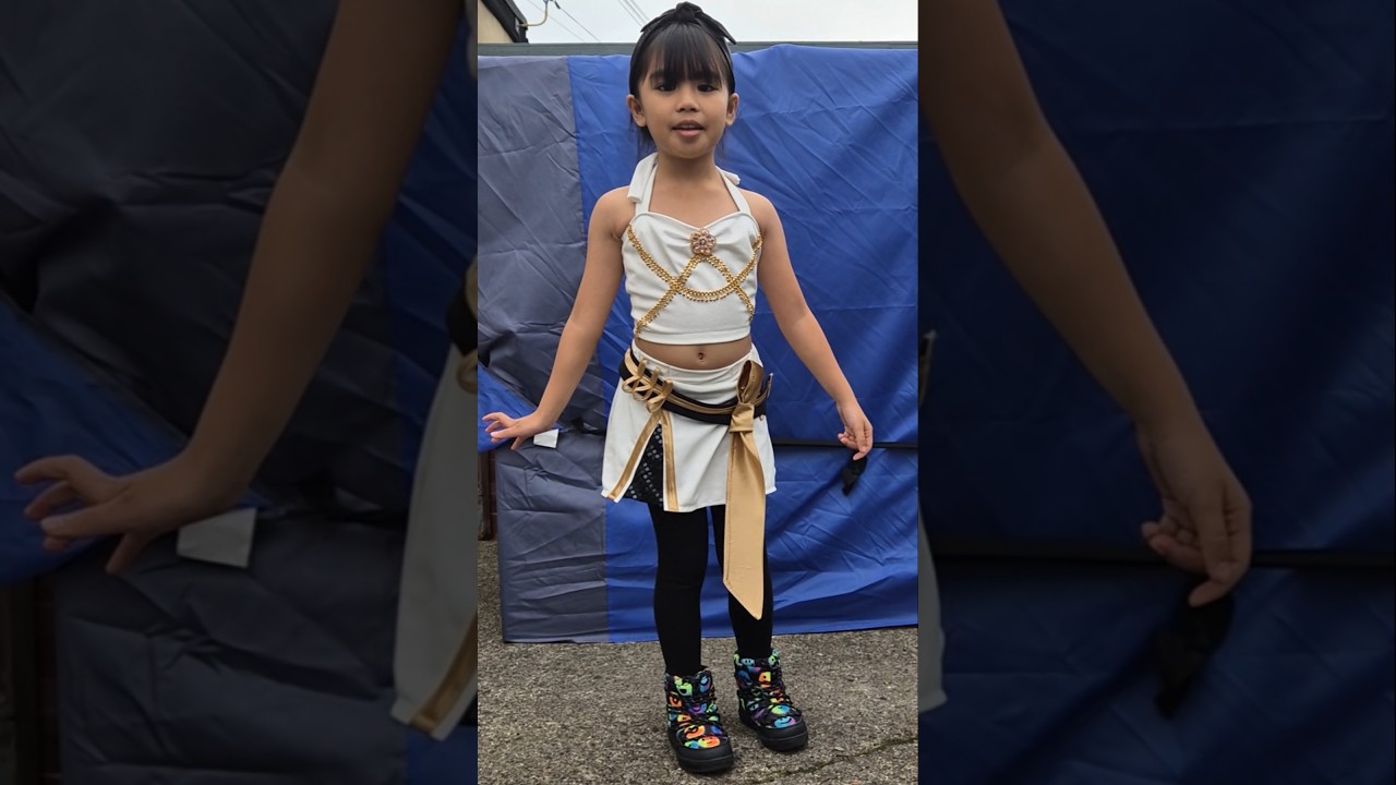 DIY Mira's Costume #diy #kpopdemonhunters #diykpop #kpopdiy #kidscostumes