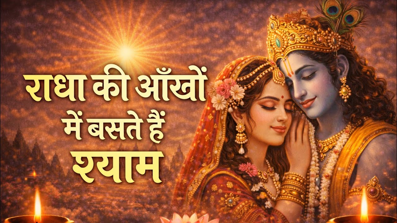राधा की आंखों में बसते हैं श्याम 