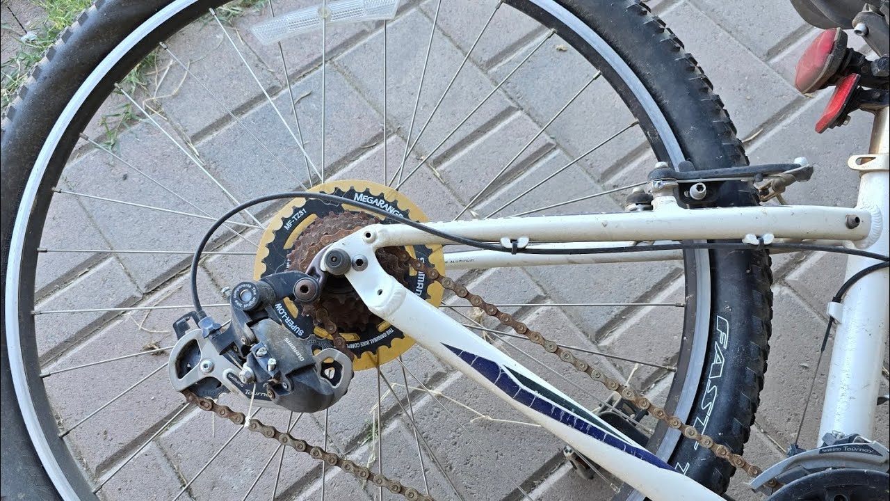 Changing a bike tire for the first time
