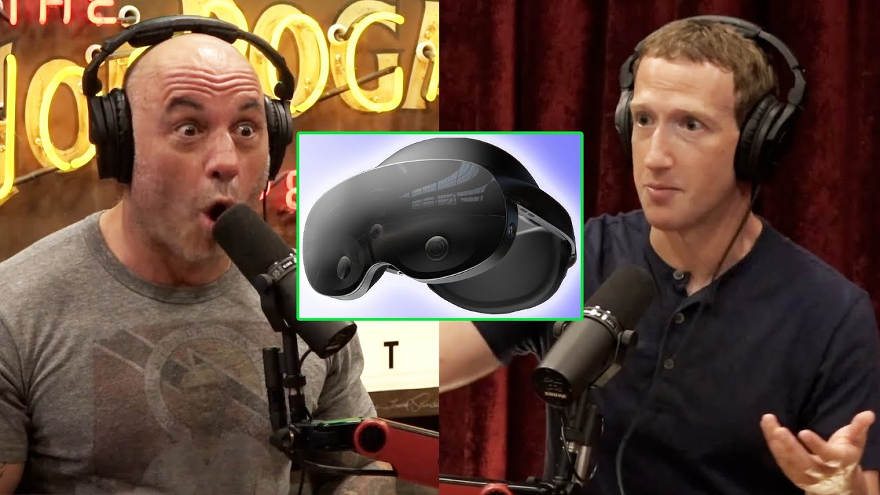 Joe Rogan Tells Mark Zuckerberg His New Quest Pro VR Headset is Creepy